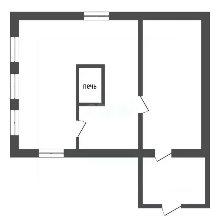 Дом в Вологодская область, пос. Ермаково, д. Прокунино 7 (68 м) - Фото 2