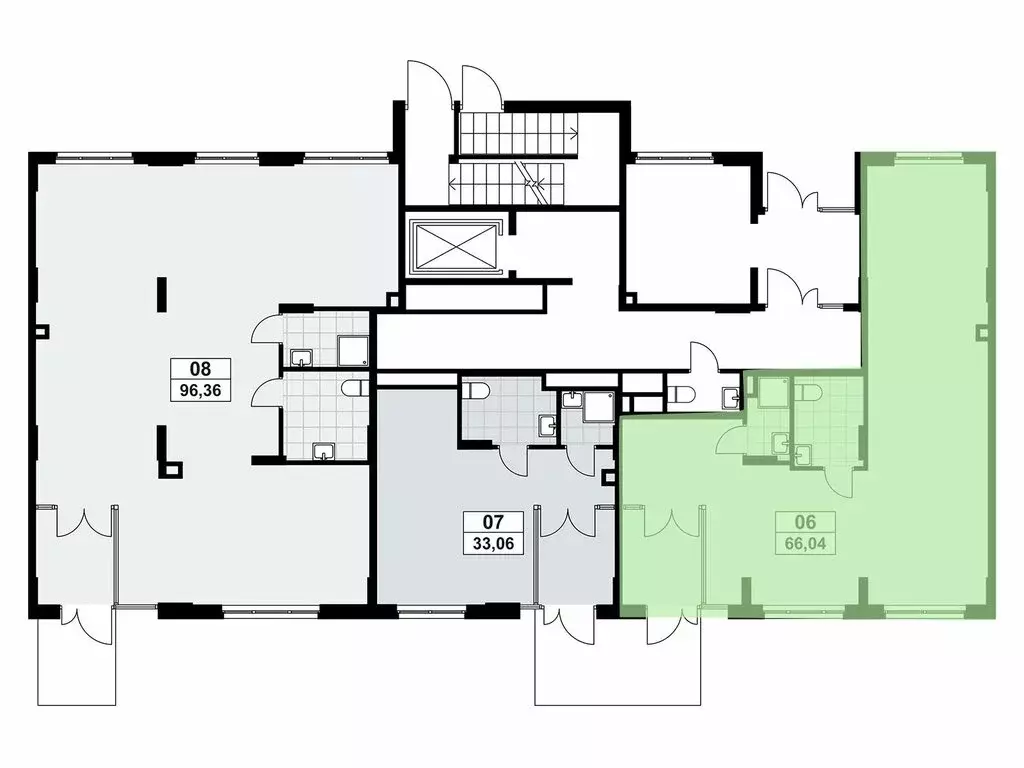Помещение свободного назначения (66.04 м) - Фото 2