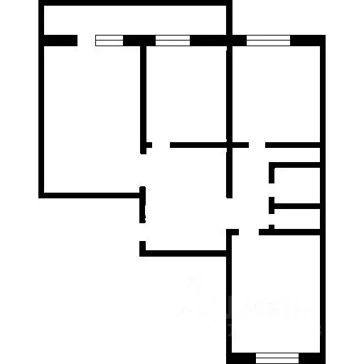 3-к кв. Татарстан, Нижнекамск Южная ул., 2 (65.0 м) - Фото 1
