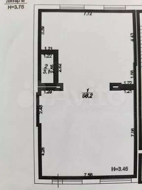 Продам помещение свободного назначения, 98 м - Фото 0