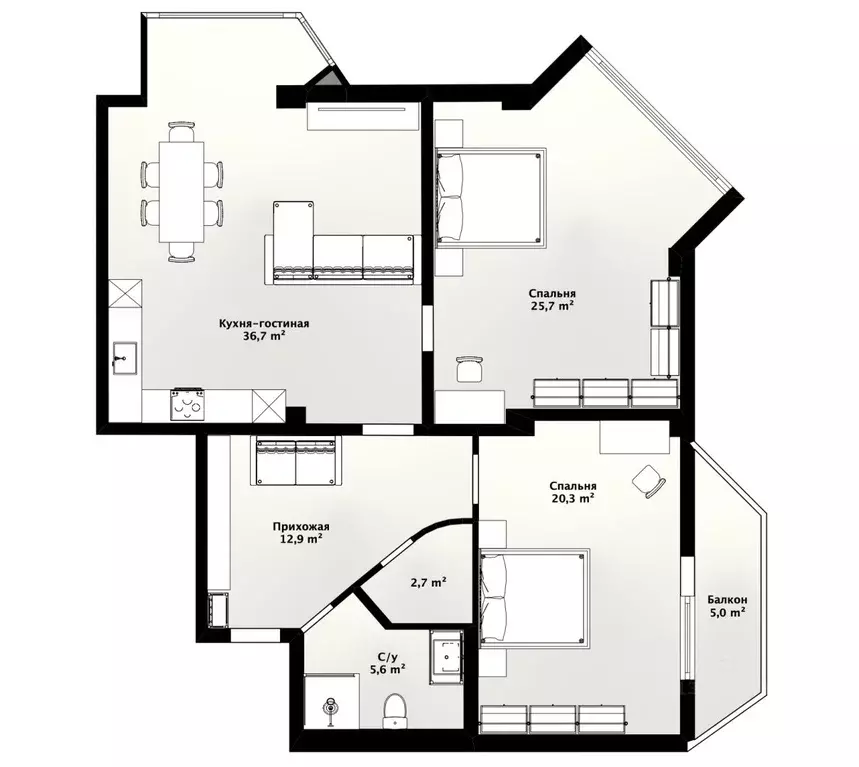 3-к кв. Крым, Ялта ул. Московская, 33 (107.0 м) - Фото 2