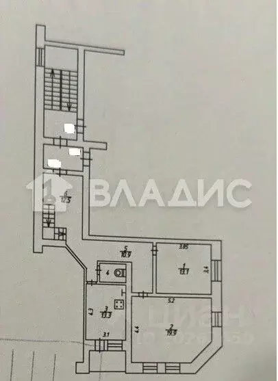 4-к кв. Калужская область, Калуга ул. Воронина, 11 (123.5 м) - Фото 2