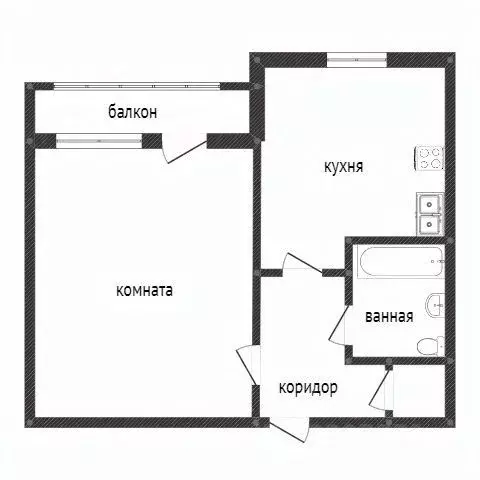 1-к кв. Свердловская область, Нижний Тагил ул. Максарева, 13 (29.2 м) - Фото 2