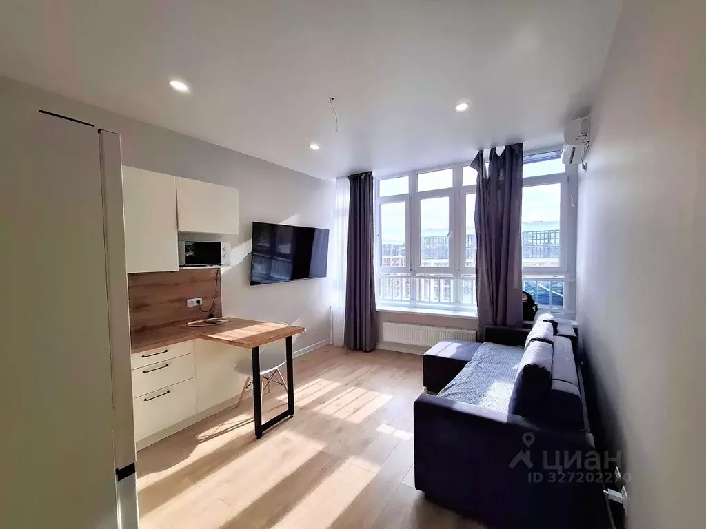 Студия Краснодарский край, Краснодар ул. Ивана Беличенко, 92к5 (22.4 ... - Фото 1