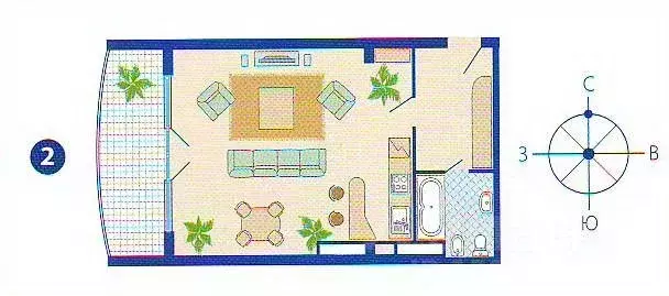 2-к кв. Крым, Ялта ул. Кирова, 90 (69.0 м) - Фото 1