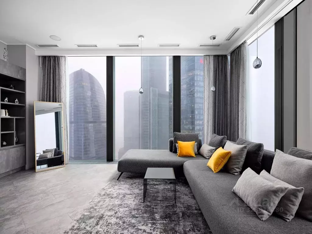 2-к кв. Москва 1-й Красногвардейский проезд, 22с2 (85.0 м) - Фото 2