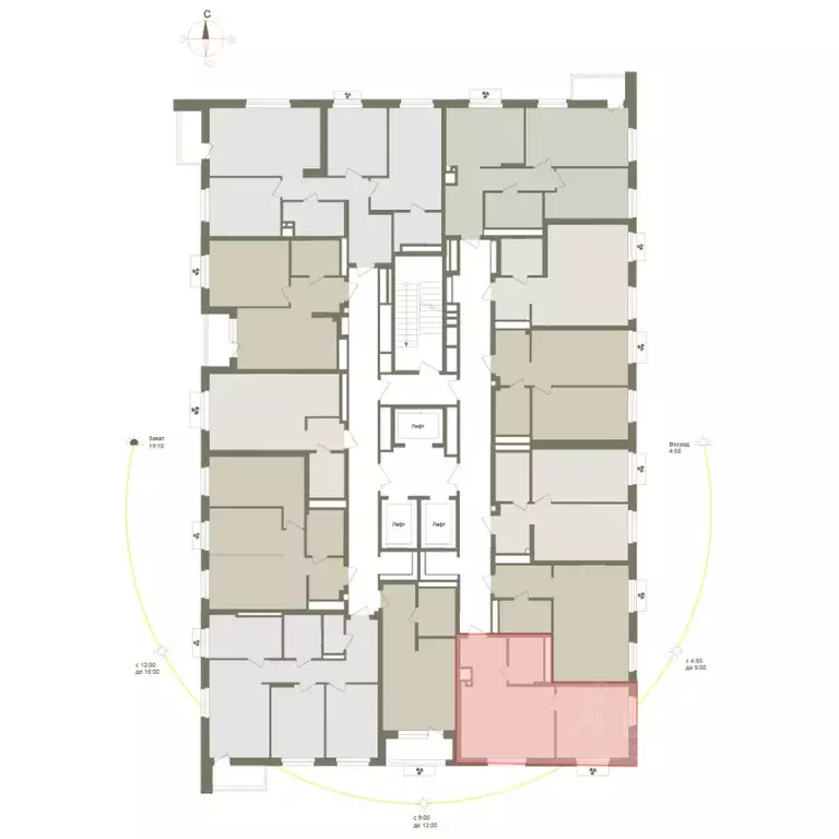 1-к кв. Башкортостан, Уфа Родина Парк жилой комплекс (42.3 м) - Фото 1