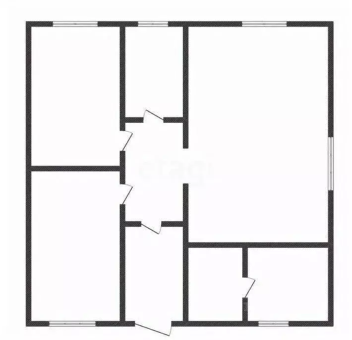 Дом в Курская область, Курский район, Моковский сельсовет, д. 1-я ... - Фото 1