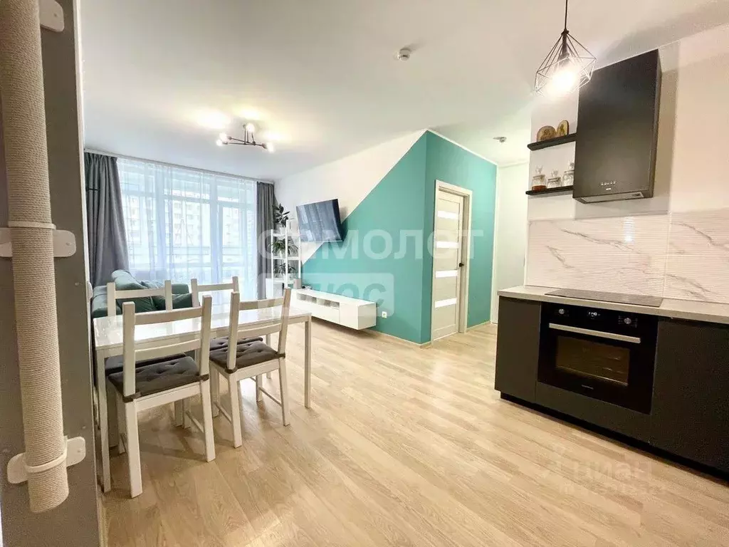 2-к кв. Свердловская область, Екатеринбург ул. Николая Кичигина, 9/3 ... - Фото 1