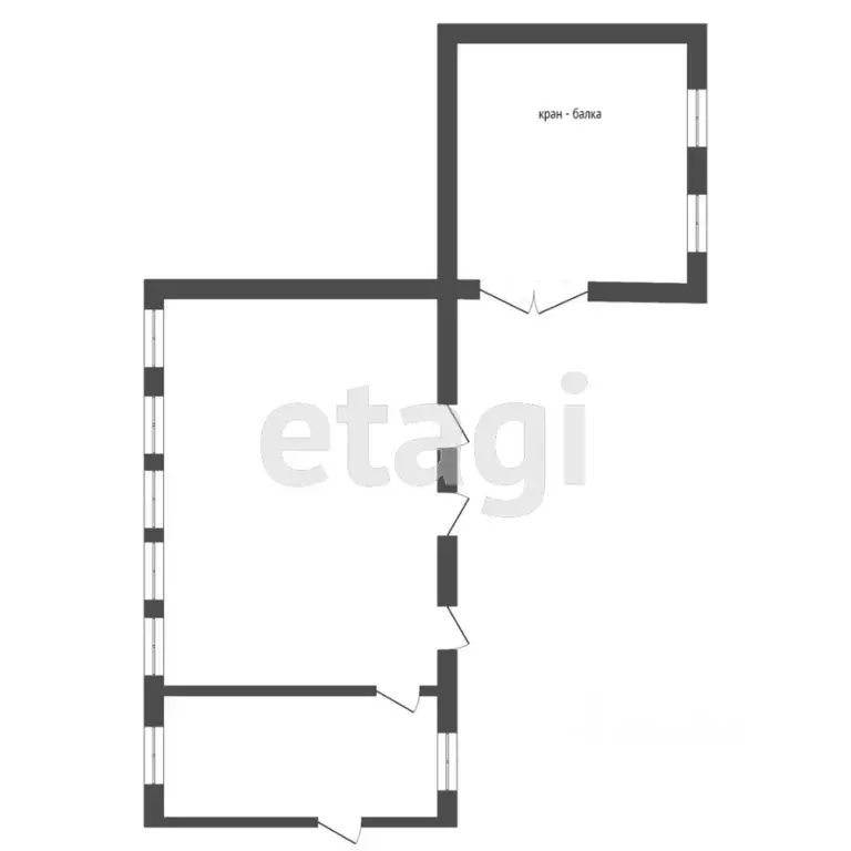 Склад в Свердловская область, Талица ул. Кузнецова, 80 (401 м) - Фото 2