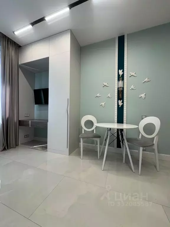 Студия Москва ул. Крузенштерна, 12к2 (27.2 м) - Фото 1