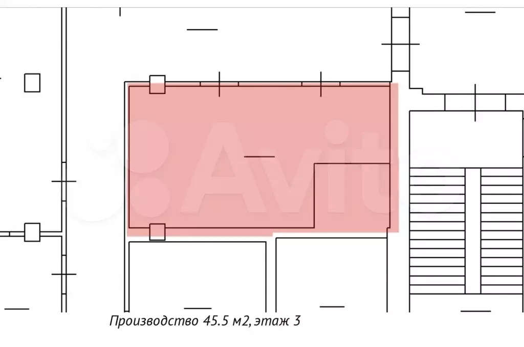 собственник. груз. лифт.46 и 89 м2. швейное. масте - Фото 0