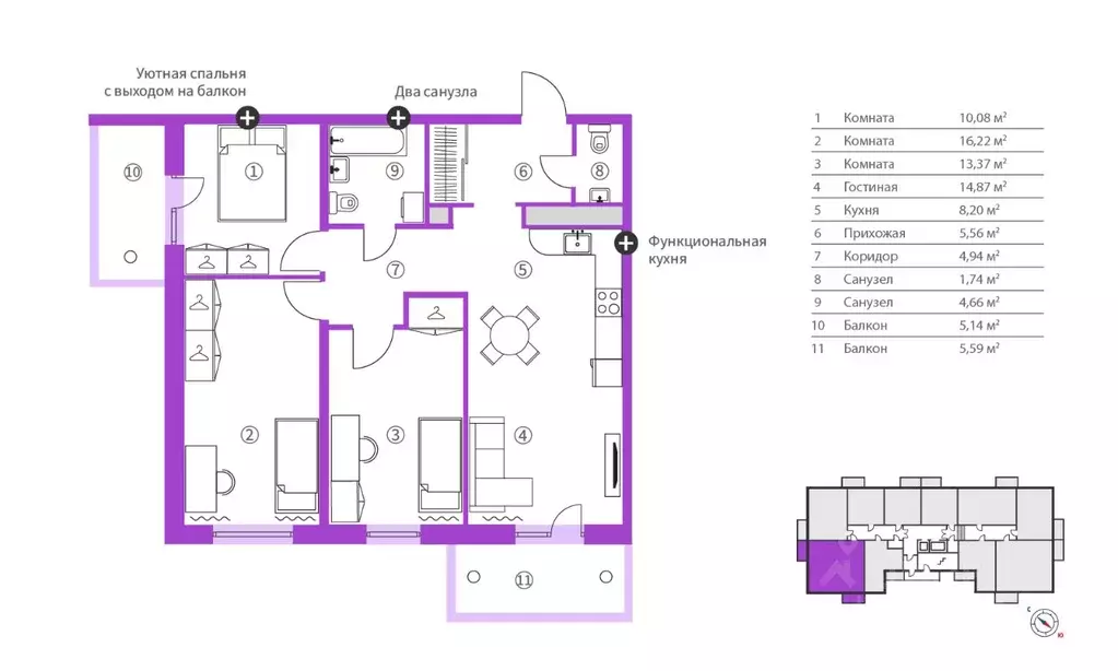 4-к кв. Карелия, Петрозаводск Древлянка-2 тер., Древлянка-6 мкр, Сампо ... - Фото 1