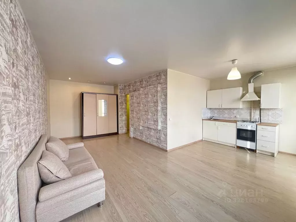 1-к кв. Башкортостан, Уфа Южный мкр, ул. Загира Исмагилова, 6/1 (42.3 ... - Фото 0