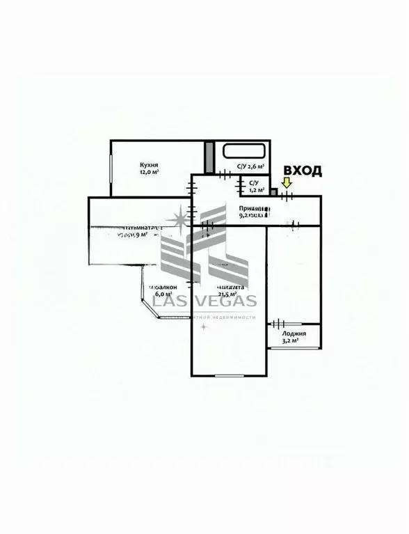 3-к кв. Краснодарский край, Сочи Туапсинская ул., 2Б (72.0 м) - Фото 1
