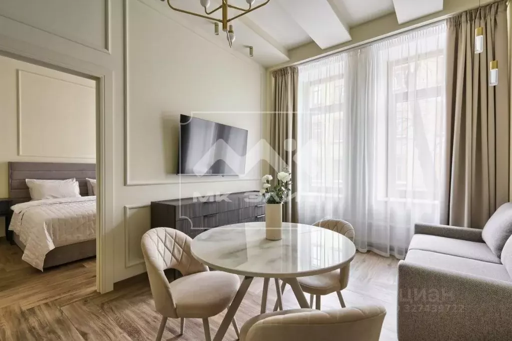 1-к кв. Санкт-Петербург наб. Реки Карповки, 31к2 (40.0 м) - Фото 1