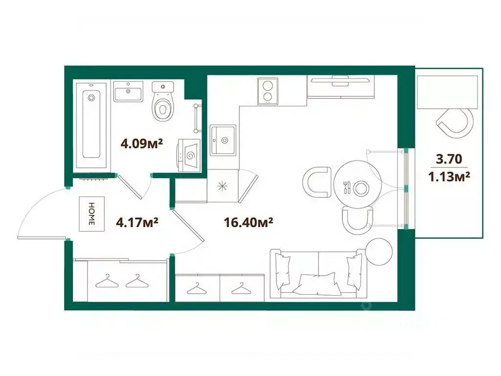 Студия Ленинградская область, Ломоносовский район, Аннинское городское ... - Фото 0