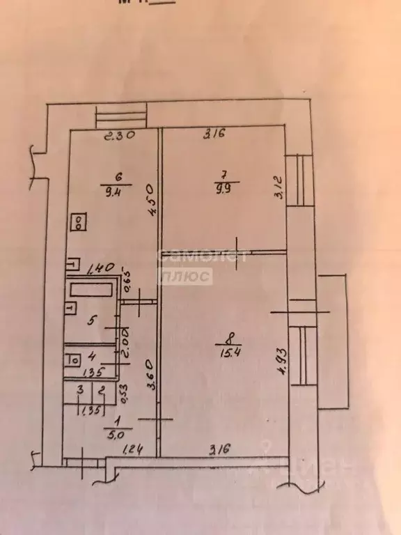 2-к кв. Липецкая область, Липецк ул. Гагарина, 161к1 (43.5 м) - Фото 2