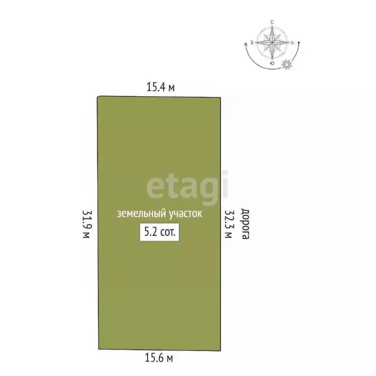 Участок в Ростовская область, Аксайский район, Щепкинское с/пос, пос. ... - Фото 2