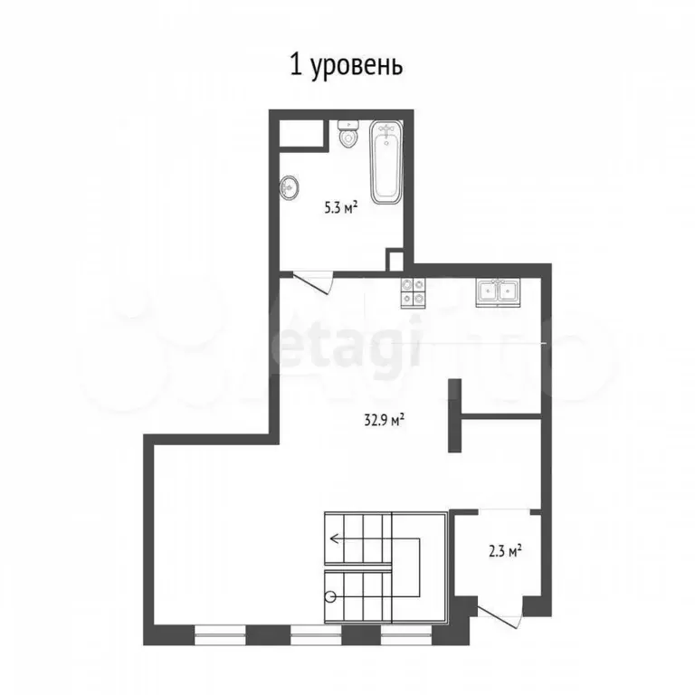 2-к. квартира, 80 м, 1/9 эт. - Фото 0