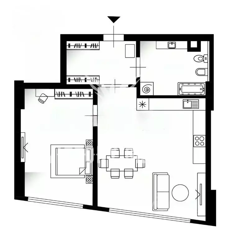 2-к кв. Москва Мытная ул., 40к4 (55.0 м) - Фото 1
