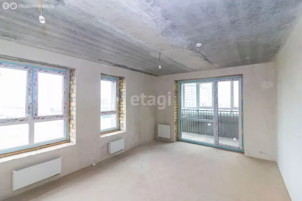 2-комнатная квартира: Тюмень, улица Николая Глебова, 3 (59.2 м) - Фото 2