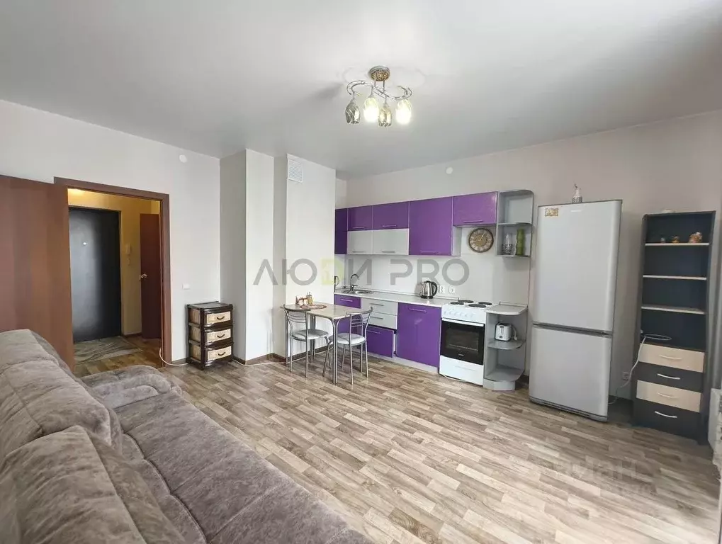 Студия Алтайский край, Барнаул Балтийская ул., 95 (27.1 м) - Фото 1