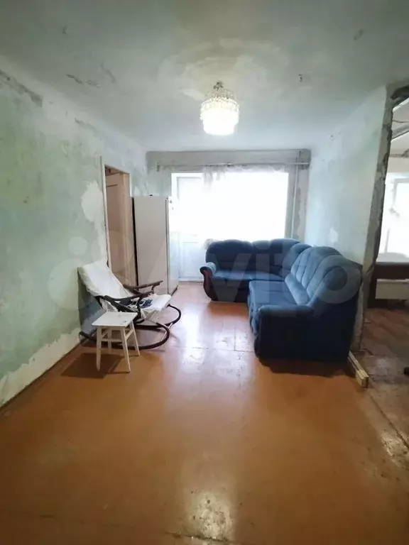 Доля в 3-к. квартире, 55 м, 5/5 эт. - Фото 1