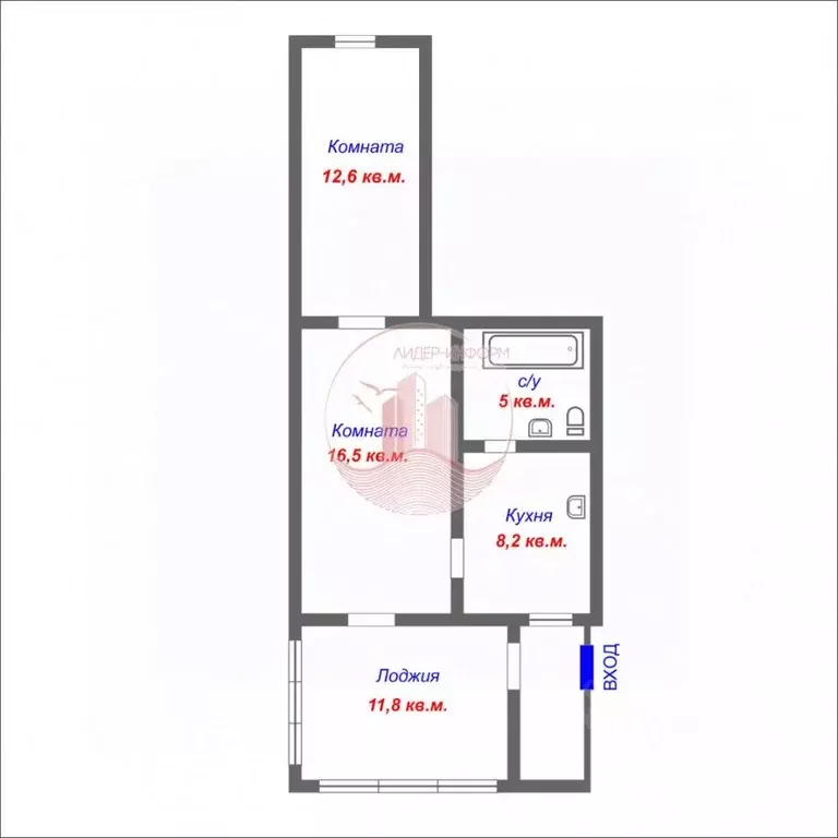 2-к кв. Крым, Белогорск ул. Шевченко, 35 (53.7 м) - Фото 1