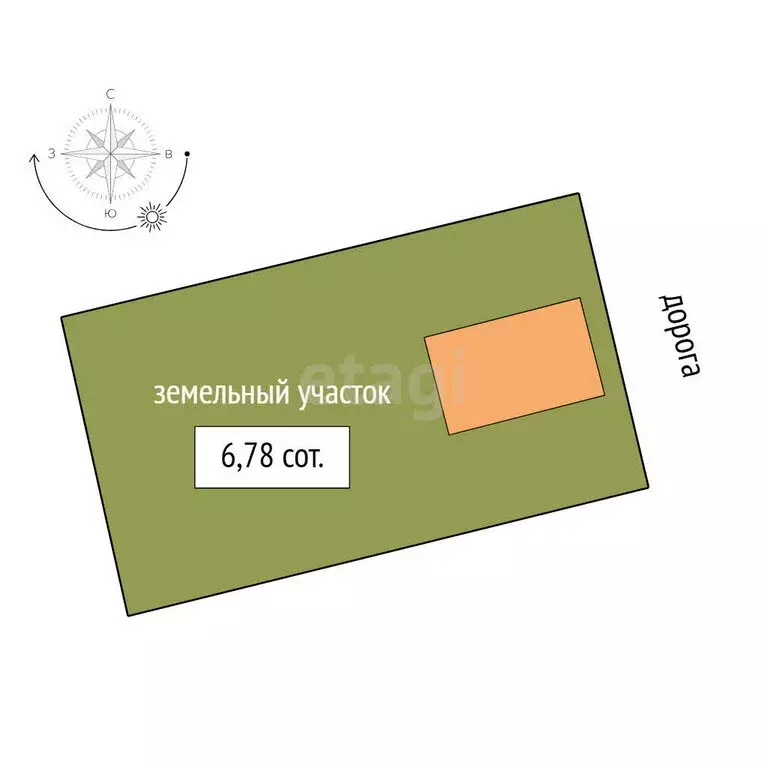 Дом в Троицк, улица имени А.Л. Дмитриевой (59.5 м) - Фото 1