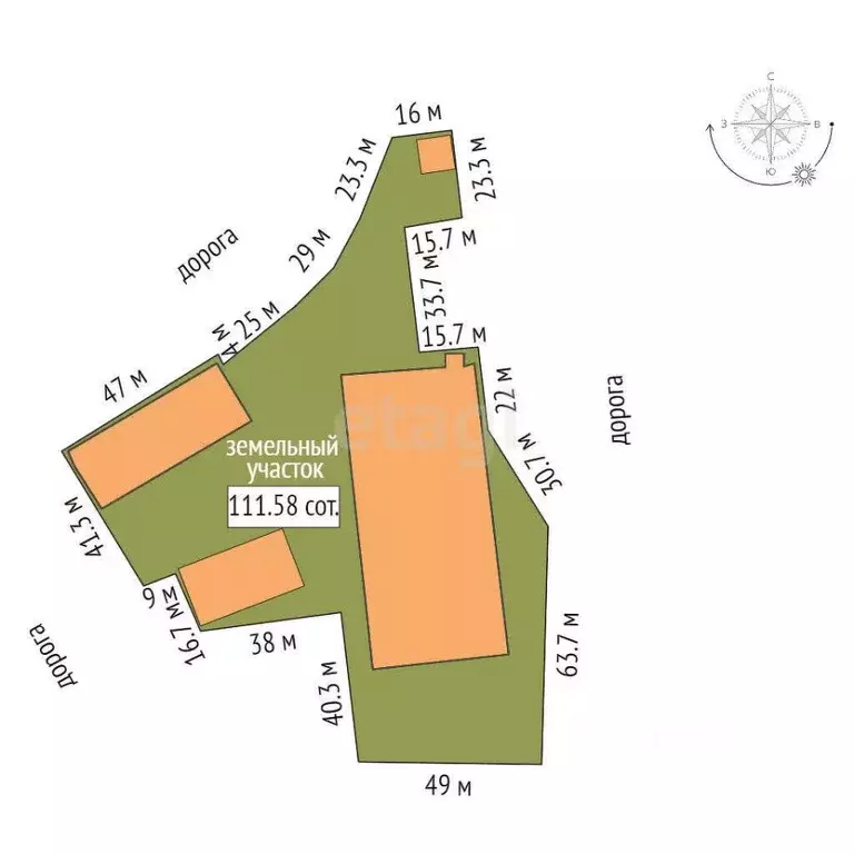Участок в Московская область, Щелково Буровая ул., 21 (111.58 сот.) - Фото 1