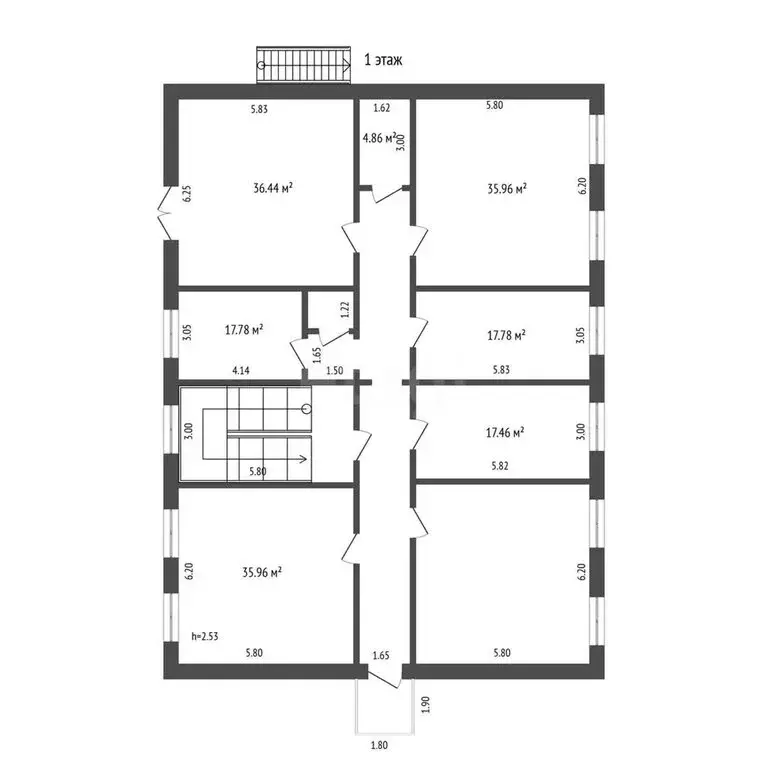 Офис (488.5 м) - Фото 1