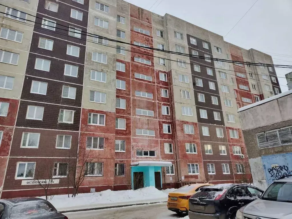 3-к кв. Ярославская область, Ярославль Яковлевская ул., 14 (62.8 м) - Фото 2