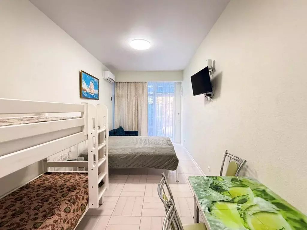 1-к кв. Крым, Алушта муниципальный округ, пос. Семидворье, Волна мкр ... - Фото 2