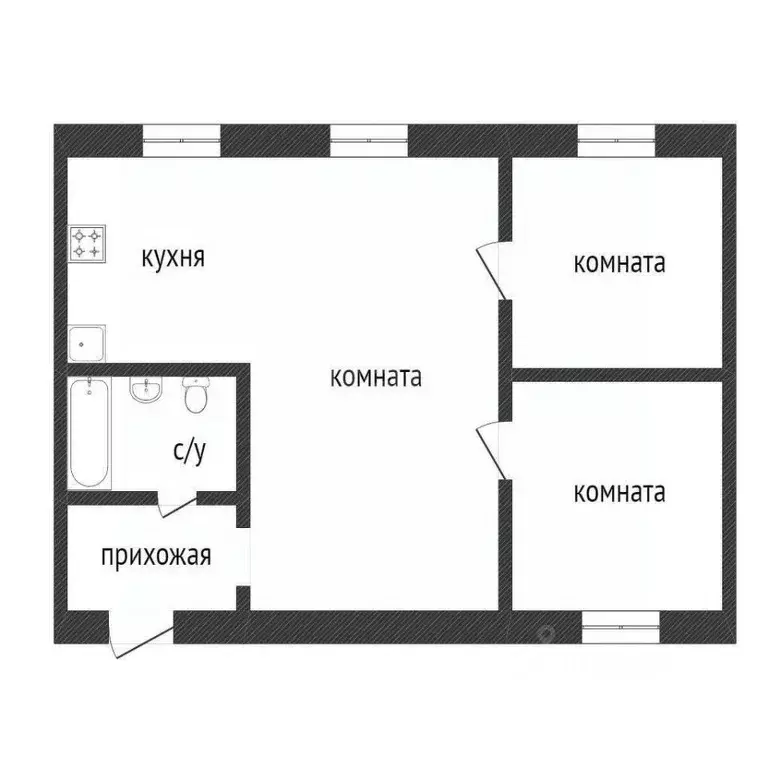 Дом в Курганская область, Кетовский муниципальный округ, с. ... - Фото 2