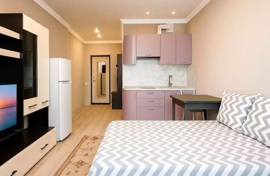 Студия Краснодарский край, Анапа Таманская ул., 121к12 (25.0 м) - Фото 1