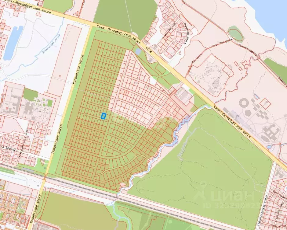 Участок в Санкт-Петербург, Санкт-Петербург, Петергоф  (13.34 сот.) - Фото 1