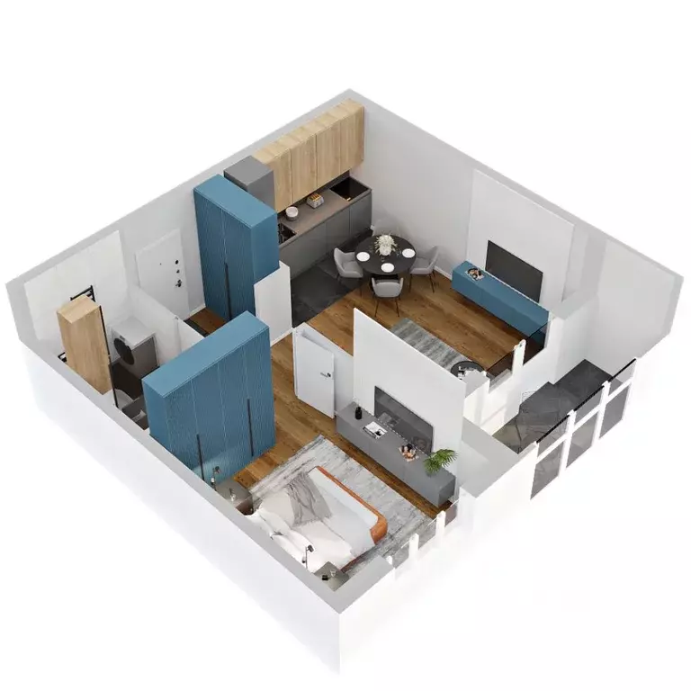 1-к кв. Волгоградская область, Волгоград пос. Ангарский, Романовъ ... - Фото 2