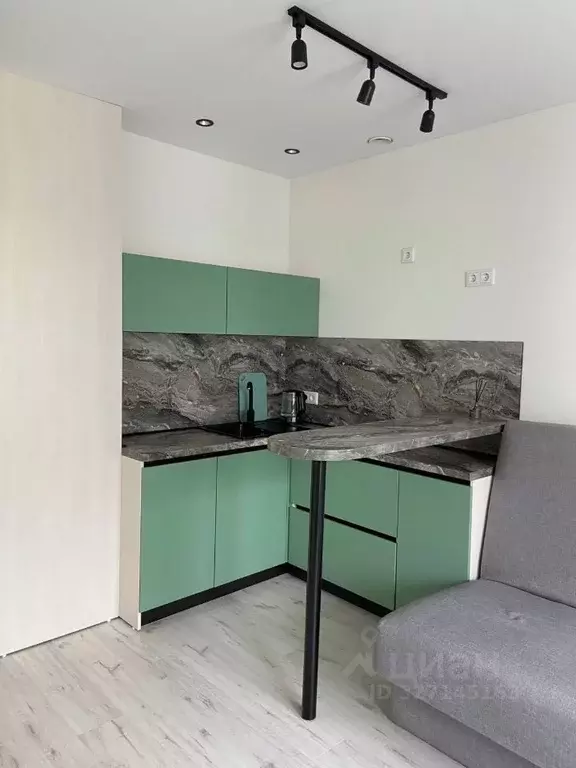 Студия Новосибирская область, Новосибирск ул. Ясный Берег, 35 (21.0 м) - Фото 1