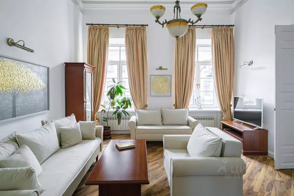 4-к кв. Санкт-Петербург Миллионная ул., 4/1 (160.0 м) - Фото 1