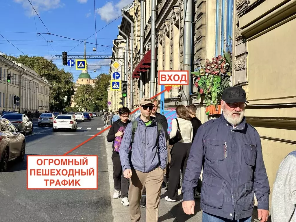 Помещение свободного назначения в Санкт-Петербург Садовая ул., 8/7 (97 ... - Фото 1