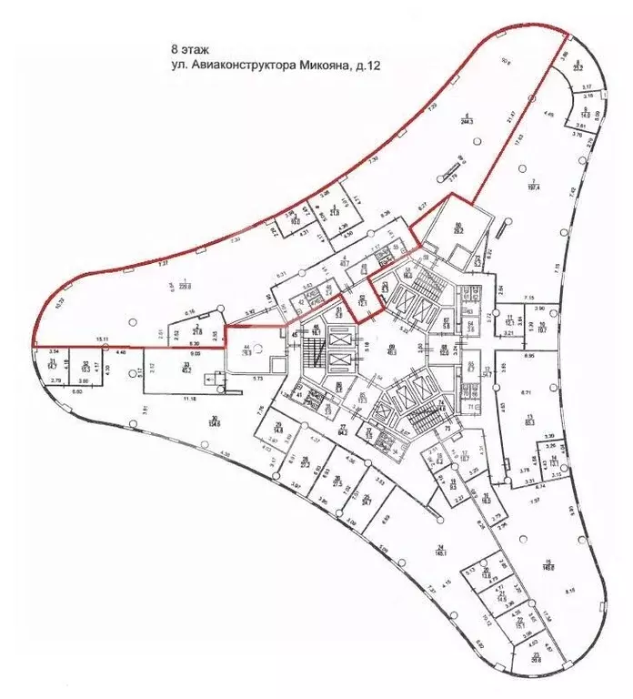 Помещение свободного назначения в Москва ул. Авиаконструктора Микояна, ... - Фото 2