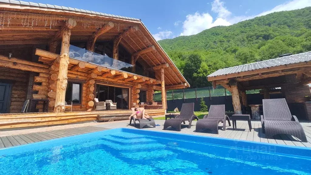 Коттедж в Краснодарский край, Сочи Красная Поляна пгт, 2-й Садовый ... - Фото 1