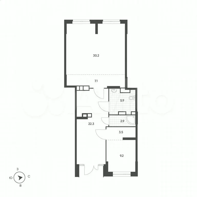 Продам помещение свободного назначения, 81.1 м - Фото 1