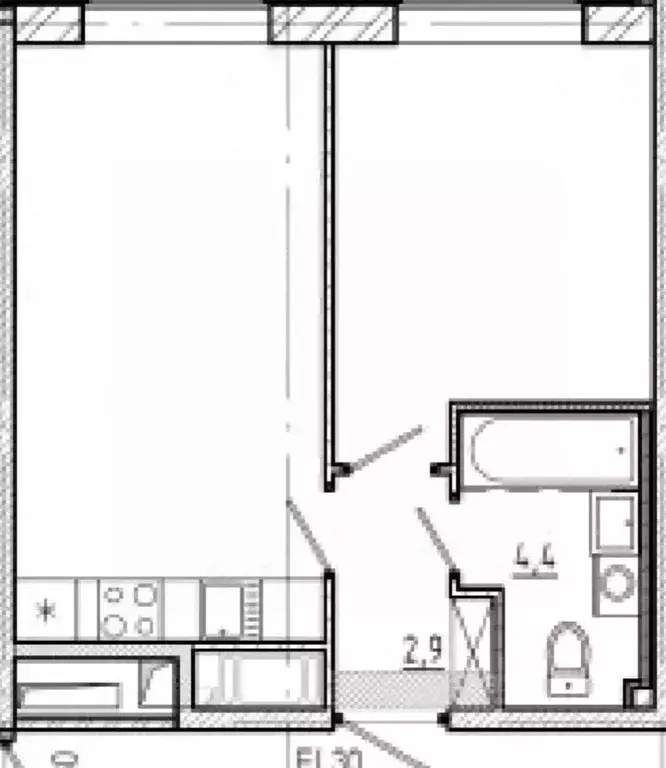 1-к кв. Санкт-Петербург Партизанская ул., 5 (36.0 м) - Фото 2