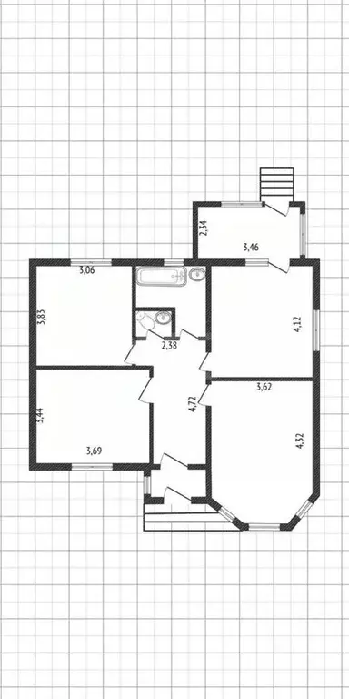Дом в Белгородская область, Белгород пер. 4-й Ясный, 8 (82 м) - Фото 2