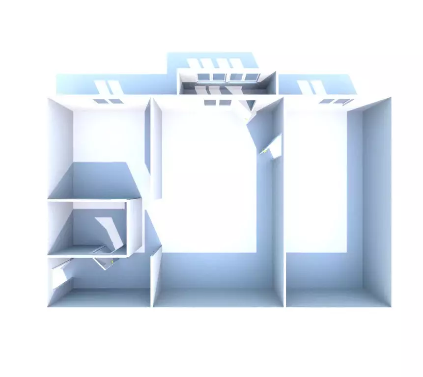 2-комнатная квартира: Курган, улица Красина, 39 (44.1 м) - Фото 2