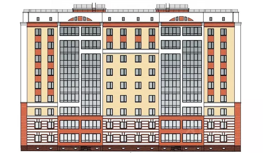 4-к кв. Омская область, Омск ул. А.Н. Кабанова, 2 (81.4 м) - Фото 0