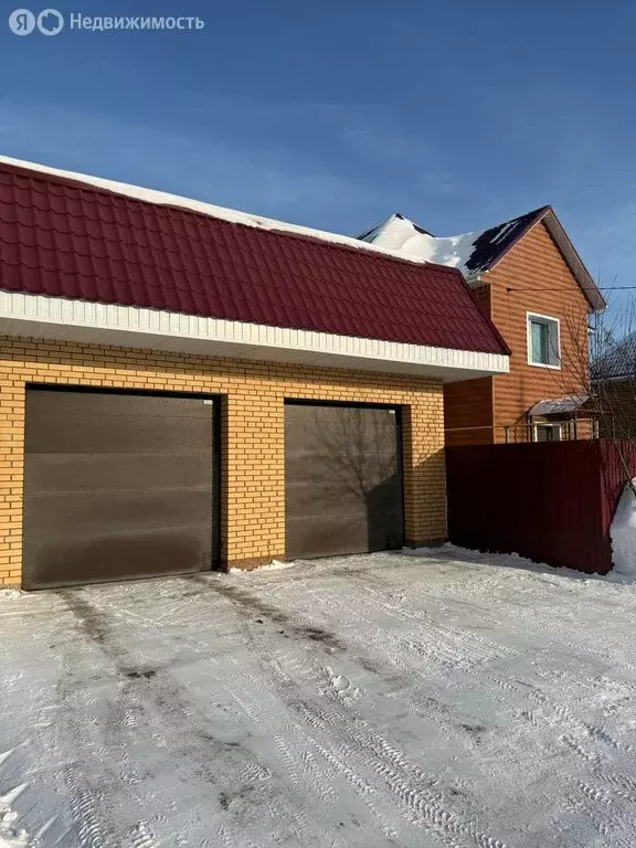 Дом в Томский район, деревня Барабинка, Советская улица, 15 (224 м) - Фото 1