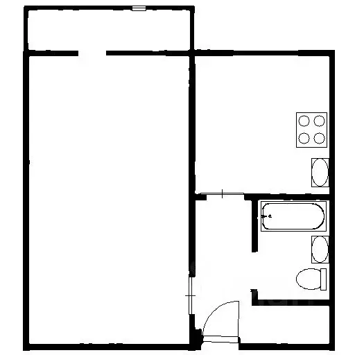 1-к кв. Самарская область, Самара Революционная ул., 149 (33.0 м) - Фото 1